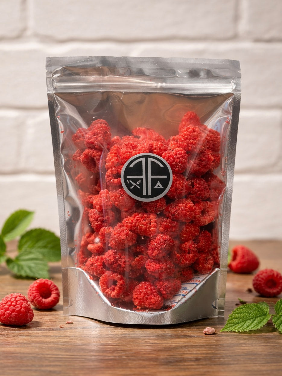Freeze Dried Raspberries Medium